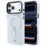 Husa BMW Sign Frosted IML and Metal Logo cu MagSafe compatibila cu iPhone 18 Pro Max / 17 Pro Max, Transparent 4 - lerato.ro