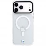 Husa BMW Sign Frosted IML and Metal Logo cu MagSafe compatibila cu iPhone 18 Pro Max / 17 Pro Max, Transparent 2 - lerato.ro