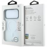 Husa BMW Sign Frosted IML and Metal Logo cu MagSafe compatibila cu iPhone 18 Pro Max / 17 Pro Max, Transparent 9 - lerato.ro