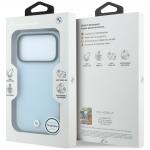Husa BMW Kevlar Metal Logo cu MagSafe compatibila cu iPhone 18 Pro Max / 17 Pro Max, Albastru 9 - lerato.ro