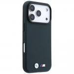 Husa BMW M Quadrille Kevlar Metal Logo cu MagSafe compatibila cu iPhone 18 Pro Max / 17 Pro Max, Navy Blue 5 - lerato.ro