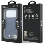 Husa BMW M Carbon Printed Ring cu MagSafe compatibila cu iPhone 18 Pro / 17 Pro, Navy Blue 9 - lerato.ro