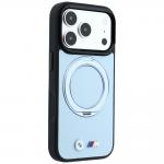 Husa BMW Kevlar Ring Stand 360 cu MagSafe compatibila cu iPhone 18 Pro Max / 17 Pro Max, Albastru 5 - lerato.ro