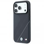 Husa BMW M Tire Track Silver Line cu MagSafe compatibila cu iPhone 18 Pro Max / 17 Pro Max, Anthracite 3 - lerato.ro