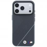 Husa BMW M Tire Track Silver Line cu MagSafe compatibila cu iPhone 18 Pro Max / 17 Pro Max, Anthracite 2 - lerato.ro