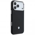 Set 2-in-1 BMW, Husa BMW Quilted Pattern Metal Logo cu MagSafe + portofel magnetic, compatibil cu iPhone 18 Pro / 17 Pro, Negru 5 - lerato.ro