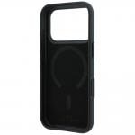 Husa BMW Kevlar Metal Logo cu MagSafe compatibila cu iPhone 18 Pro / 17 Pro, Albastru 8 - lerato.ro