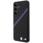 Husa BMW M Tricolor Metal Logo cu MagSafe compatibila cu Samsung Galaxy S26 FE, Negru 3 - lerato.ro