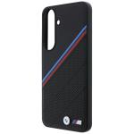 Husa BMW M Tricolor Metal Logo cu MagSafe compatibila cu Samsung Galaxy S26 FE, Negru 7 - lerato.ro