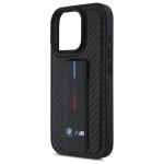 Carcasa BMW M Grip Stand Smooth Carbon compatibila cu iPhone 16 Pro Max Black 7 - lerato.ro