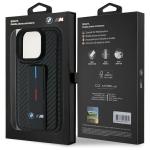 Carcasa BMW M Grip Stand Smooth Carbon compatibila cu iPhone 16 Pro Max Black 9 - lerato.ro