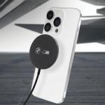 Incarcator Wireless BMW M Edition, Compatibil MagSafe, Putere 15W, Cablu USB-C integrat, Negru 4 - lerato.ro