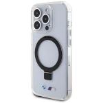 Carcasa BMW Ring Stand M MagSafe compatibila cu iPhone 15 Pro Max Transparent 7 - lerato.ro