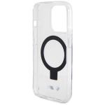 Carcasa BMW Ring Stand M MagSafe compatibila cu iPhone 15 Pro Max Transparent 3 - lerato.ro