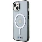 Carcasa BMW Silver Ring MagSafe compatibila cu iPhone 15 Black 8 - lerato.ro