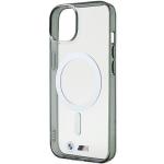 Carcasa BMW Silver Ring MagSafe compatibila cu iPhone 15 Black 7 - lerato.ro