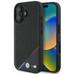 Carcasa BMW M Perforated Tricolor Line MagSafe compatibila cu iPhone 16 Plus Black 5 - lerato.ro