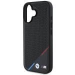 Carcasa BMW M Perforated Tricolor Line MagSafe compatibila cu iPhone 16 Plus Black 8 - lerato.ro