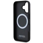 Carcasa BMW M Perforated Tricolor Line MagSafe compatibila cu iPhone 16 Plus Black 3 - lerato.ro