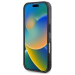 Carcasa BMW Motosport IML Random Stripes compatibila cu iPhone 16 Plus Black 3 - lerato.ro