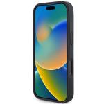 Carcasa BMW Leather Hot Stamp compatibila cu iPhone 16 Pro Max Black 5 - lerato.ro