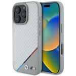 Carcasa BMW M Carbon Tricolor Line MagSafe compatibila cu iPhone 16 Pro Max Gray 7 - lerato.ro