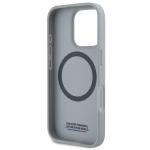 Carcasa BMW M Carbon Tricolor Line MagSafe compatibila cu iPhone 16 Pro Max Gray 5 - lerato.ro