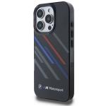 Carcasa BMW Motosport IML Random Stripes compatibila cu iPhone 16 Pro Max Black 8 - lerato.ro
