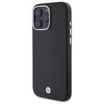 Carcasa BMW Signature Full Wrapped Metal compatibila cu iPhone 16 Pro Max Black 6 - lerato.ro
