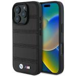 Carcasa BMW M Perforated Stitched Line MagSafe compatibila cu iPhone 16 Pro Black 8 - lerato.ro