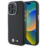 Carcasa BMW M Smooth Full Wrapped Metal MagSafe compatibila cu iPhone 16 Pro Black 8 - lerato.ro