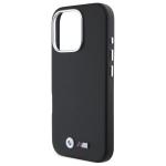 Carcasa BMW M Smooth Full Wrapped Metal MagSafe compatibila cu iPhone 16 Pro Black 5 - lerato.ro