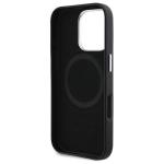 Carcasa BMW M Smooth Full Wrapped Metal MagSafe compatibila cu iPhone 16 Pro Black 3 - lerato.ro