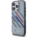 Carcasa BMW Motosport IML Random Stripes compatibila cu iPhone 16 Pro Gray 7 - lerato.ro
