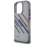 Carcasa BMW Motosport IML Random Stripes compatibila cu iPhone 16 Pro Gray 5 - lerato.ro