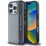 Carcasa BMW Motosport IML Vertical Stripe compatibila cu iPhone 16 Pro Gray 6 - lerato.ro