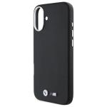 Carcasa BMW M Smooth Full Wrapped Metal MagSafe compatibila cu iPhone 16 Black 3 - lerato.ro