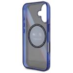 Carcasa BMW Motosport IML Circle MagSafe compatibila cu iPhone 16 Negru/Albastru 8 - lerato.ro