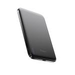 Baterie externa portabila BMX SolidSafe Air Titanium, 5000 mAh, 20W, Incarcare Wireless 15W, USB-C, Negru 3 - lerato.ro