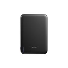 Baterie externa portabila BMX SolidSafe Air Titanium, 5000 mAh, 20W, Incarcare Wireless 15W, USB-C, Negru