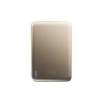 Baterie externa portabila BMX SolidSafe Air Titanium, 5000 mAh, 20W, Incarcare Wireless 15W, USB-C, Gold 2 - lerato.ro