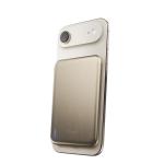 Baterie externa portabila BMX SolidSafe Air Titanium, 5000 mAh, 20W, Incarcare Wireless 15W, USB-C, Gold 6 - lerato.ro