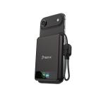 Baterie externa portabila BMX SolidSafe 5K Solid-State, 5000 mAh, 20W, Incarcare Wireless 15W, Display LCD, USB-C, Negru 6 - lerato.ro