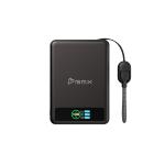 Baterie externa portabila BMX SolidSafe 10K Solid-State, 10000 mAh, 30W, Incarcare Wireless 15W, Display LCD, USB-C, Negru 2 - lerato.ro