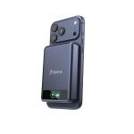 Baterie externa portabila BMX SolidSafe 10K Solid-State, 10000 mAh, 30W, Incarcare Wireless 15W, Display LCD, USB-C, Albastru 5 - lerato.ro