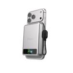 Baterie externa portabila BMX SolidSafe 10K Solid-State, 10000 mAh, 30W, Incarcare Wireless 15W, Display LCD, USB-C, Silver 3 - lerato.ro