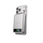 Baterie externa portabila BMX SolidSafe 10K Solid-State, 10000 mAh, 30W, Incarcare Wireless 15W, Display LCD, USB-C, Silver 5 - lerato.ro