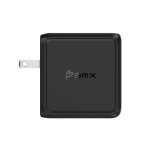 Incarcator retea BMX GaNsta, 140W, 5A, 3x USB-C, 1x USB-A, Fast Charging, Display LCD, Adaptoare priza incluse, Negru 6 - lerato.ro