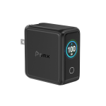 Incarcator retea BMX GaNsta, 100W, 5A, 3x USB-C, 1x USB-A, Fast Charging, Display LCD, Adaptoare priza incluse, Negru 2 - lerato.ro