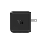 Incarcator retea BMX GaNsta, 70W, 3A, 2x USB-C, 1x USB-A, Fast Charging, Display LCD, Adaptoare priza incluse, Negru 5 - lerato.ro